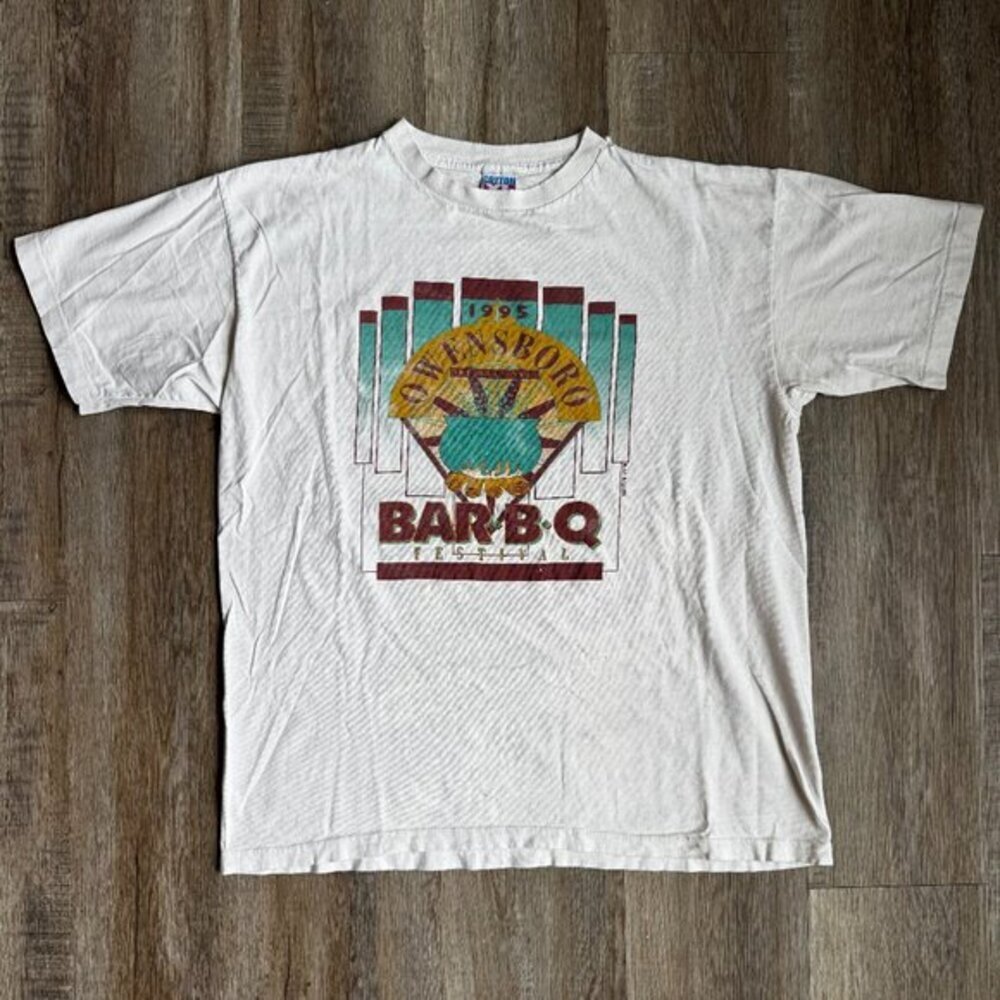 Vintage 90s Owensboro Kentucky Bar-B-Q Festival 1995 - size XLarge